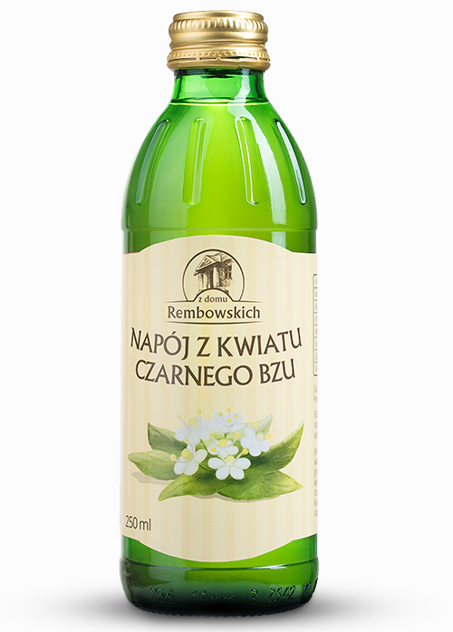 Napój z kwiatu czarnego bzu